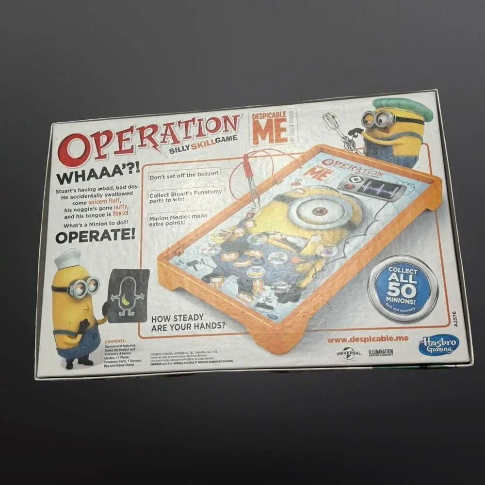 2013 Operation Game Despicable Me 3 Edition COMPLETE WORKS